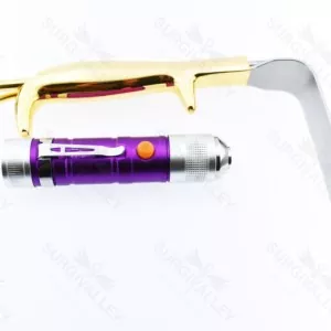 Tebbetts Style Endo Breast Retractor With Fibrelight & Suction Tube – surgivalley (005200030)