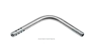 Baylor sump tube 1 1/4" infant angled 90º 4.0mm diameter (173210034)