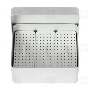 Endodontic Box Aluminium Medium 3*72 SR/SR (999010732)