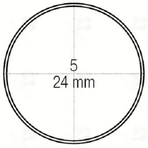 Mirrors N.5 Magnifying - 12 pcs (999010433)