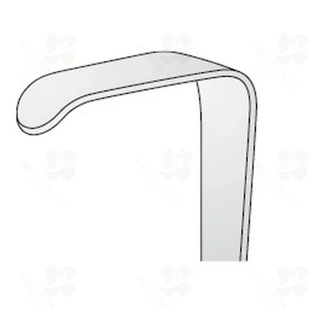 Retractor Langenbeck 50x13mm