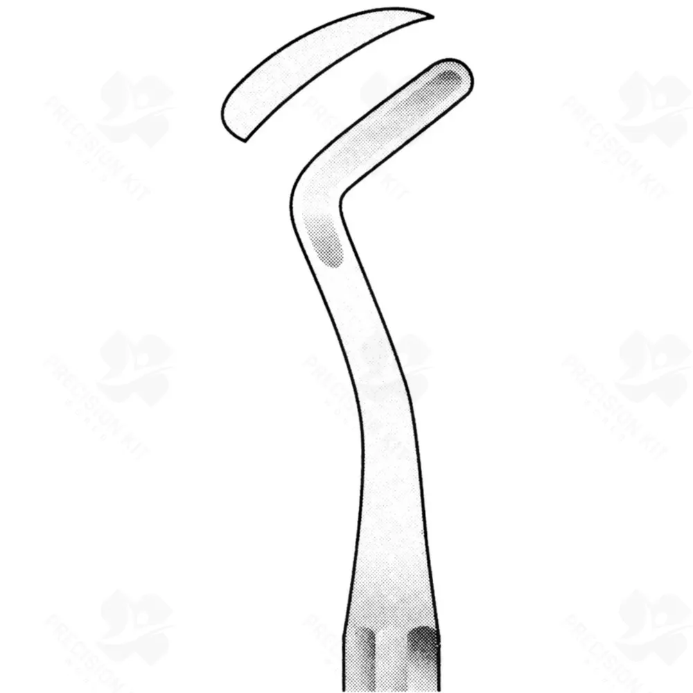 Root Elevator Potts 3.0mm Left