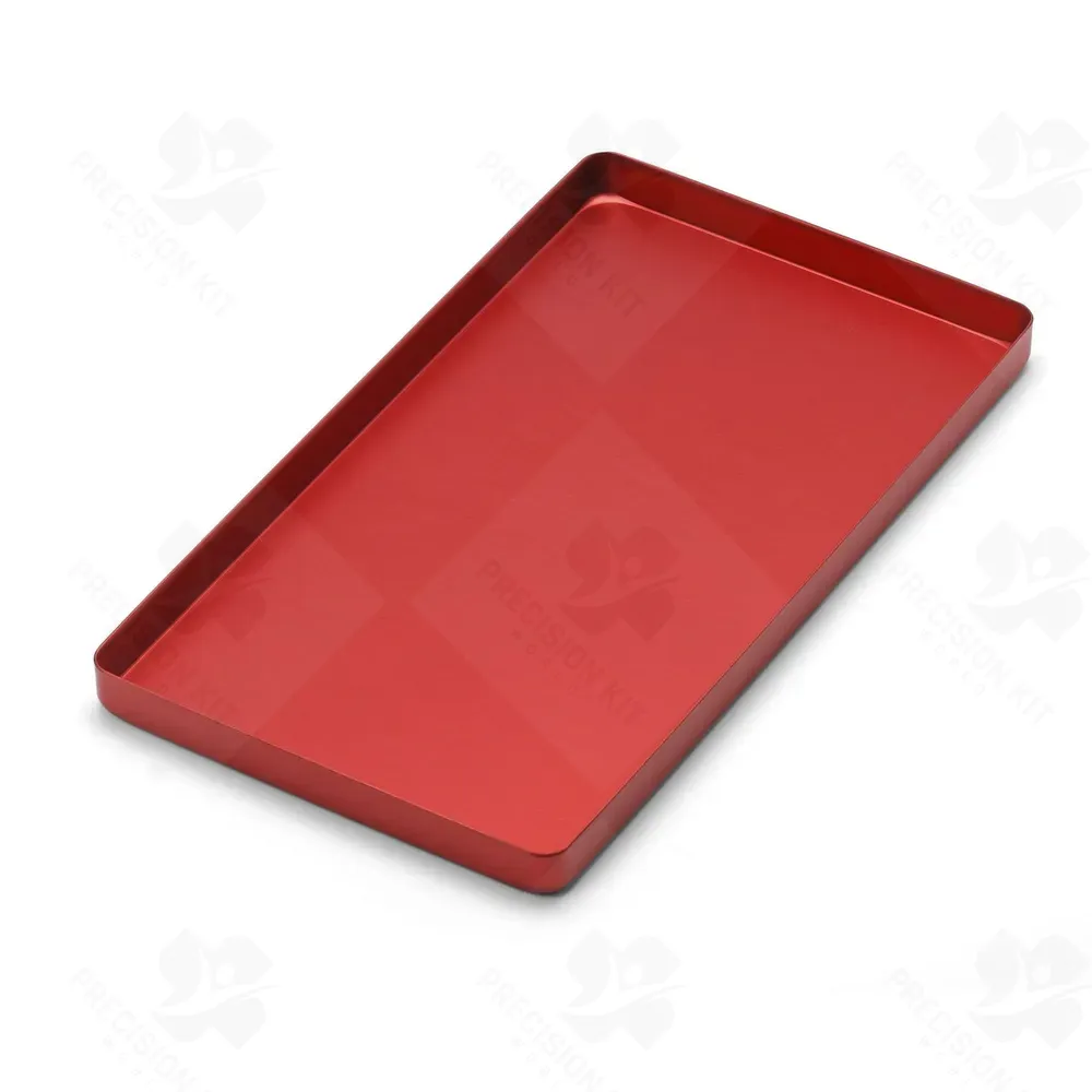 Tray Mini Aluminium Red