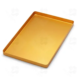 Tray Small Aluminium Golden (090010186)