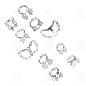 Set of 10 Rubber Dam Clamps (090010065)