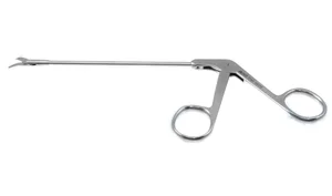 Nasal sinus scissors 7" working length 110mm curved right 11.0mm blades blunt tips ring handle – surgivalley (002211160)