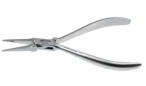Flat nose pliers 6" delicate tapered jaws 2.0mm tips (999210595)
