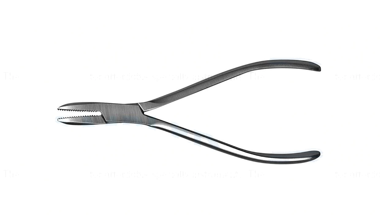 Needle nose pliers 5 1/2" serrated jaws