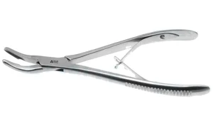 Olivecrona rongeur 7 3/4" heavy, strongly curved 5.0mm x 25.0mm cup jaws, spring handle (011211241)