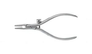 Pin extraction pliers 7" 4.0mm tips with excavating tip and screw lock (031210022)