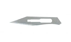 Stainless steel surgical blades, #25 blade size packaged individually sterile disposable box of 100 (999210700)