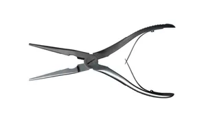 Universal pliers with cutter 6 1/2" serrated TC jaws square 7.0mm tips 1.1mm (0.045") max capacity double spring (999210582)