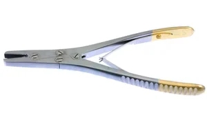 Wire extracting pliers 7" double-action serrated TC jaws 6.0mm wide (031210013)