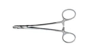 Wire twister 7 1/4" 3.0mm wide serrated TC jaws round tip gold ring handle (024210024)