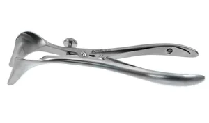 Cottle septum speculum 5 1/2" narrow 30.0mm long tapered 9mm to 4mm wide blades with set screw (007030047)