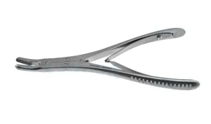 Fulton laminectomy rongeur 7 1/2" double-action curved 5.0mm bite – surgivalley (011210646)