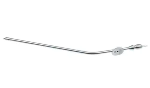 Merz suction tube 8" 12 French angled shaft straight atraumatic tip working length 125mm (015210942)