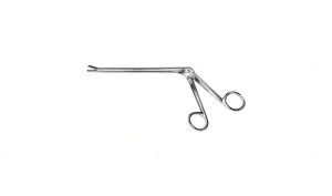 Schlesinger IVD rongeur working length 150mm angled down 3.0mm x 10.0mm cup jaws with teeth ring handle (011211299)