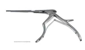 Spurling kerrison rongeur working length 150mm, thin footplate angled down 90º 4.0mm bite 15.0mm opening large handle (011211103)