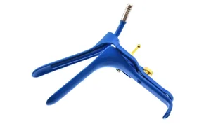 Leep Pederson vaginal speculum medium 4"long x 7/8"wide blades insulated, built''smoke tube (010090035)