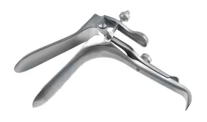 Weisman-Graves vaginal speculum medium 4"long x 1 1/2"wide blades right side open (010090055)