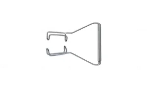 Barraquer-Oosterhuis lid speculum 1 1/4" infant size 10.0mm closed wire blades, nasal approach, adjustable bar (003040062)