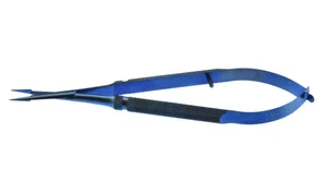 Combination needle holder/scissors straight jaws round handle titanium (002040033)