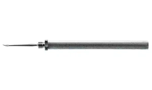 Dix foreign body spud, includes handle and 3.0mm x 5.0mm needle tip (999040585)