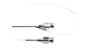 Jensen-Thomas anterior capsule irrigating-aspirating cannula 23 gauge straight, side by side 0.3mm side ports, supplied with 10"of tubing and luer-lock adapter 32mm overall length excludi – surgivalley (011120029)