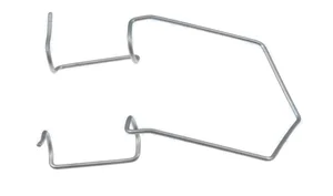 Kratz-Nichamin lid speculum 1 3/4" adult size 16.0mm open wire blades, wing-tip twist, nasal approach (010040084)