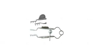 Mueller lacrimal sac retractor 2 7/8" 3x3 curved prongs 3.0mm deep with ratchet locking mechanism (005212804)