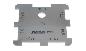 Stahl corneal caliper, measures 10-13.0mm in 0.5mm increments (999040417)
