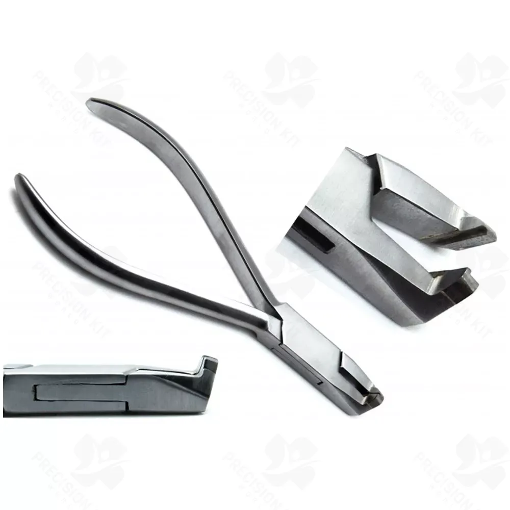 Cut & Hold Distal End Cutter Long Handle, Slim, Lap-Joint Style