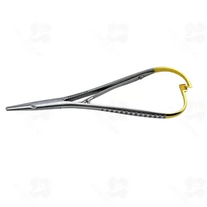 Narrow Elastic Placing Mathieu Pliers (Needle Holder) (003010007)