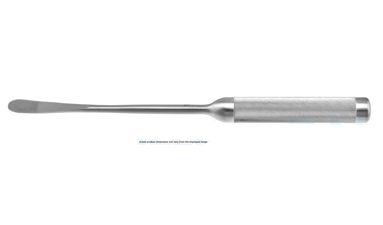 raspatory 13 3/4" 13.0mm wide blade round handle