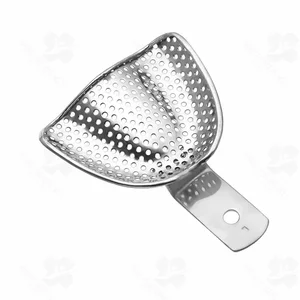 2 Large Impression Tray, Full Denture Upper, Perforated (090010045)