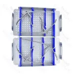 Kerrison Rongeurs 20 cm, 1mm-5mm With Sterilization Box & Silicon Mat Orthopedic