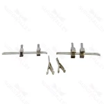 Acland Micro Vessel Clamps 6 Pcs Set For Plastic Surgery & Neurosurgery