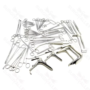 Basic Gynecology Instruments Set 50 Pcs Surgical Instruments (SV-98-787)