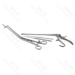 Colposcopy Surgical Instrument Set (5 Pieces) - Stainless Steel
