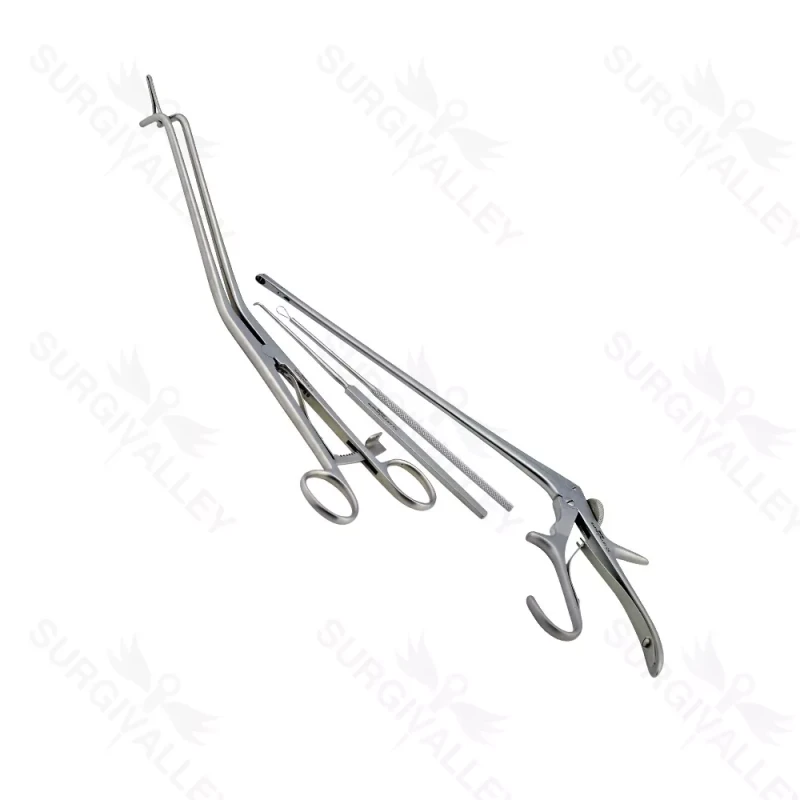 Colposcopy Surgical Instrument Set (5 Pieces) - Stainless Steel