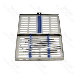 Endodontic Root Canal Plugger Set Professional Dental Set of 8 Pieces (SV-98-1199)