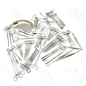 Hysterectomy Abdominal Instruments Set (SV-98-880)