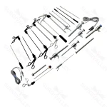 ENT Laparoscopic Surgery Instruments Set - Stainless Steel Tools
