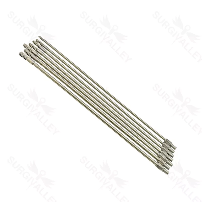 Orthopedic Flexible Reamer Set (7 Pieces) - Surgical Instruments