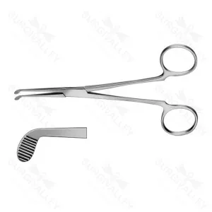 Benson Pylorus Spreader Serrations Bulb Shaped Angled Tips 15cm – surgivalley (SV-10-2334)