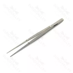 Brophy Dressing Forceps Straight 20.0 cm Veterinary Surgical Instruments – surgivalley (SV-10-2340)