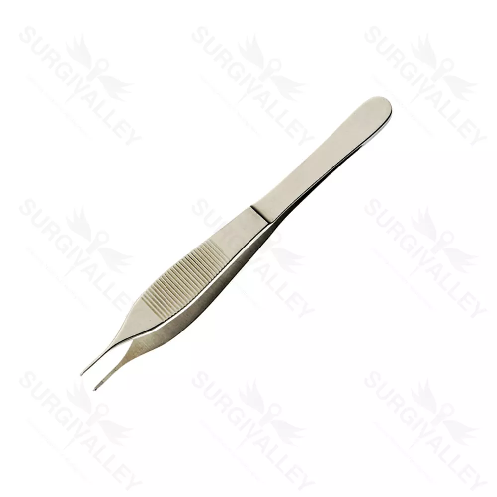 Callison Adson Tissue Forceps W/Platform Veterinary Surgical Instruments