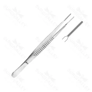 Cooley Atraumatic Vascular Tissue Forceps 1.5mm Tip Straight 6 Inch (SV-10-2844)