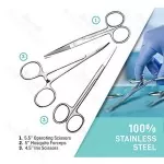 Advanced Dissection Set (5 Pieces) - Stainless Steel Anatomy